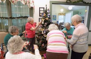 Decorating The Tree Is A Favorite